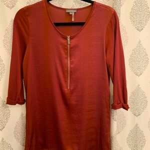 Vince Camuto Red Tunic XS